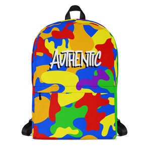 Colorful Camo Backpack
