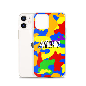 Colorful Camo iPhone Case